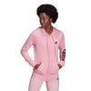 Adidas Essentials Full Zip Hoodie (W) (Light Pink)