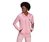 Adidas Essentials Full Zip Hoodie (W) (Light Pink)