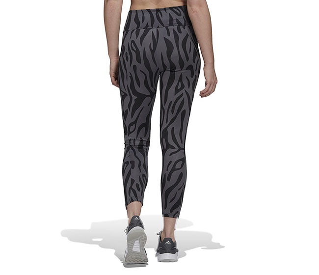 Adidas Tiger Print 7/8 Tight (W) (Grey)
