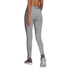 Adidas 3 Stripe Animal Print Legging (W) (Grey)
