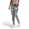 Adidas Train Essentials Printed Tight (W) (Grey/Pink)