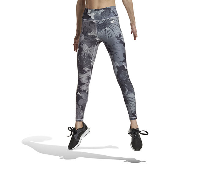 Adidas Train Essentials Printed Tight (W) (Grey)
