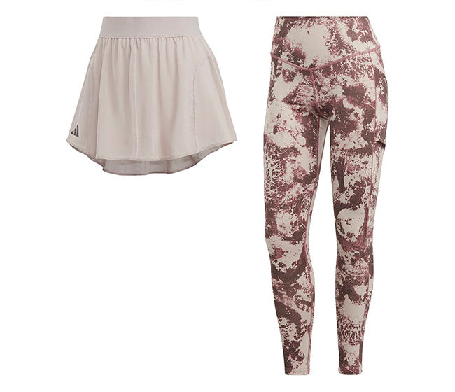 Adidas Paris 2-In-1 Match Tight (W) (Wonder Taupe)