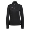 Adidas Entrada 22 1/2 Zip Training Top (W) (Black)