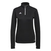 Adidas Entrada 22 1/2 Zip Training Top (W) (Black)