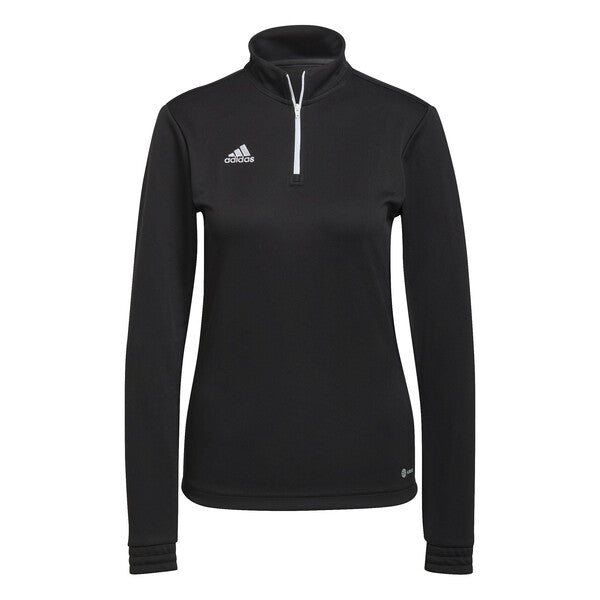 Adidas Entrada 22 1/2 Zip Training Top (W) (Black)