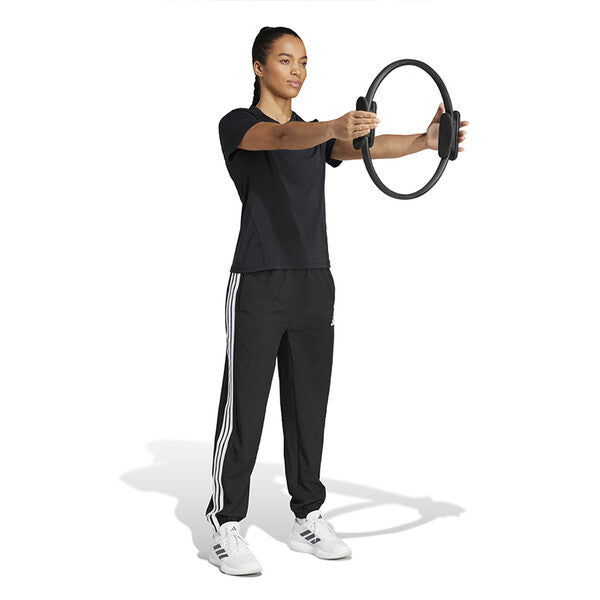 Adidas Train Essentials 3 Stripes Woven Pant (W) (Black)