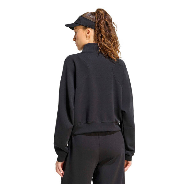 Adidas Tennis Half-Zip Cover Up (W) (Black)