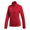 Adidas Core Training 1/2 Zip Top (W) (Red)