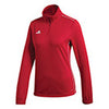 Adidas Core Training 1/2 Zip Top (W) (Red)
