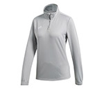Adidas Core Training 1/2 Zip Top (W) (Light Grey)