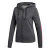 Adidas Essentials Linear Full-Zip Hoodie (W)
