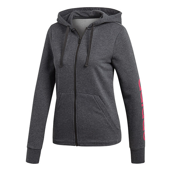 Adidas Essentials Linear Full-Zip Hoodie (W)