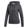 Adidas Essentials Linear Full-Zip Hoodie (W)