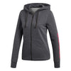 Adidas Essentials Linear Full-Zip Hoodie (W)