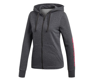 Adidas Essentials Linear Full-Zip Hoodie (W)