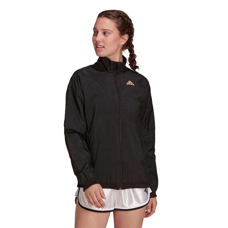 Adidas Woven Tennis Jacket (W) (Black)