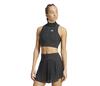 Adidas Crop Tank Pro French Open (W) (Black)