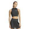 Adidas Crop Tank Pro French Open (W) (Black)
