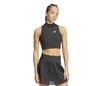 Adidas Crop Tank Pro French Open (W) (Black)