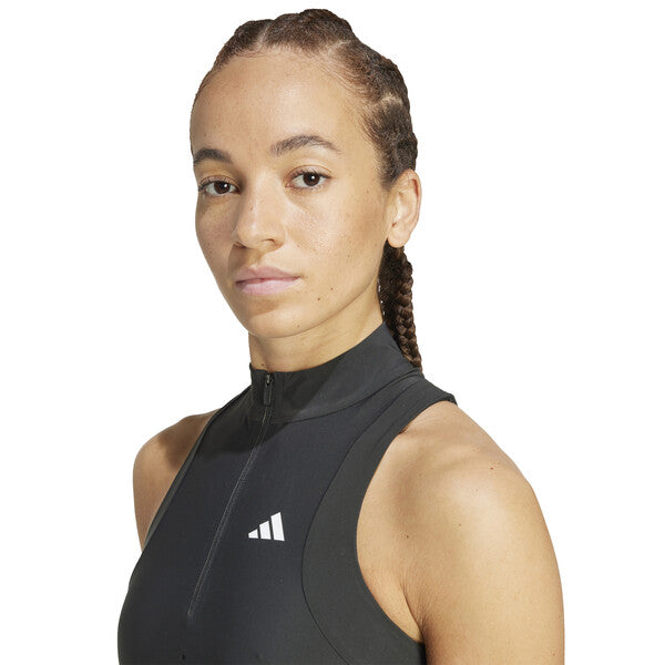 Adidas Crop Tank Pro French Open (W) (Black)
