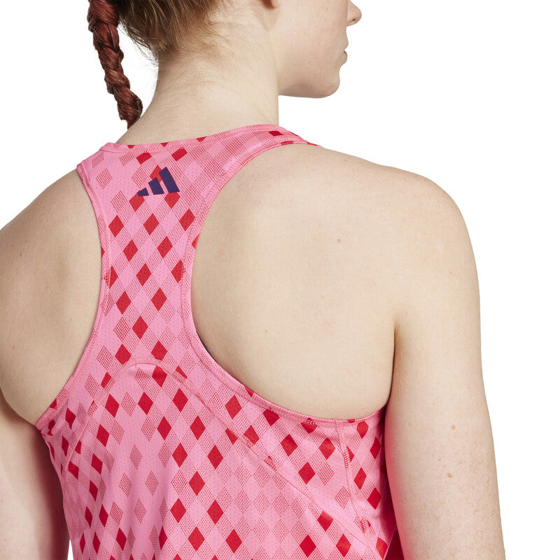 Adidas Club Graphic Tank (W) (Lucid Pink)