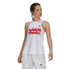 Adidas Wimbledon Tennis Tank (W) (White)
