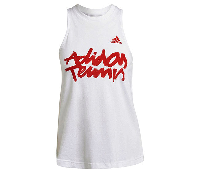 Adidas Wimbledon Tennis Tank (W) (White)