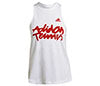 Adidas Wimbledon Tennis Tank (W) (White)