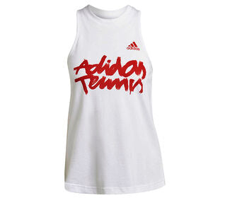 Adidas Wimbledon Tennis Tank (W) (White)