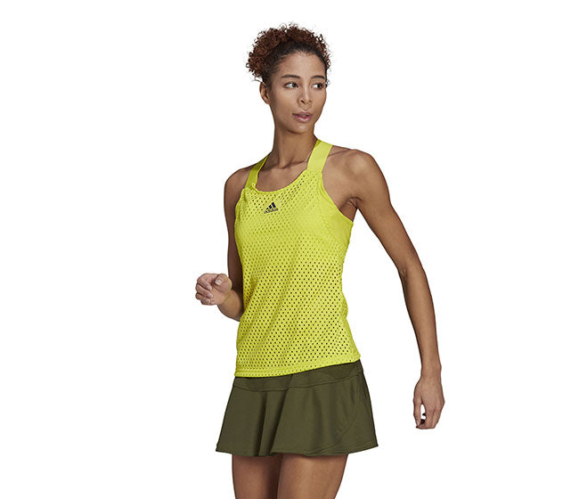 Adidas Y-Tank Primeblue (W) (Yellow)
