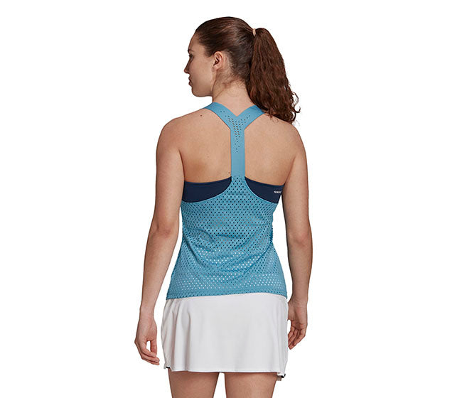 Adidas Y-Tank Primeblue (W) (Blue)