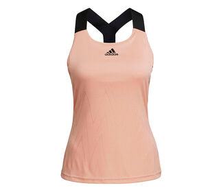 Adidas Y-Tank Primeblue Aeroknit (W) (Coral)