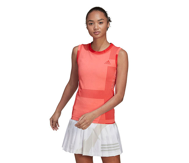 Adidas Tennis Premium Tank (W) (Red)