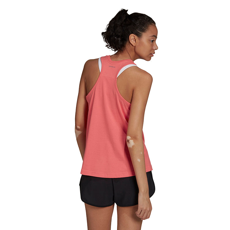 Adidas Tennis Category Graphic Tank (W) (Pink)