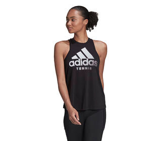 Adidas Tennis Category Graphic Tank (W) (Black)