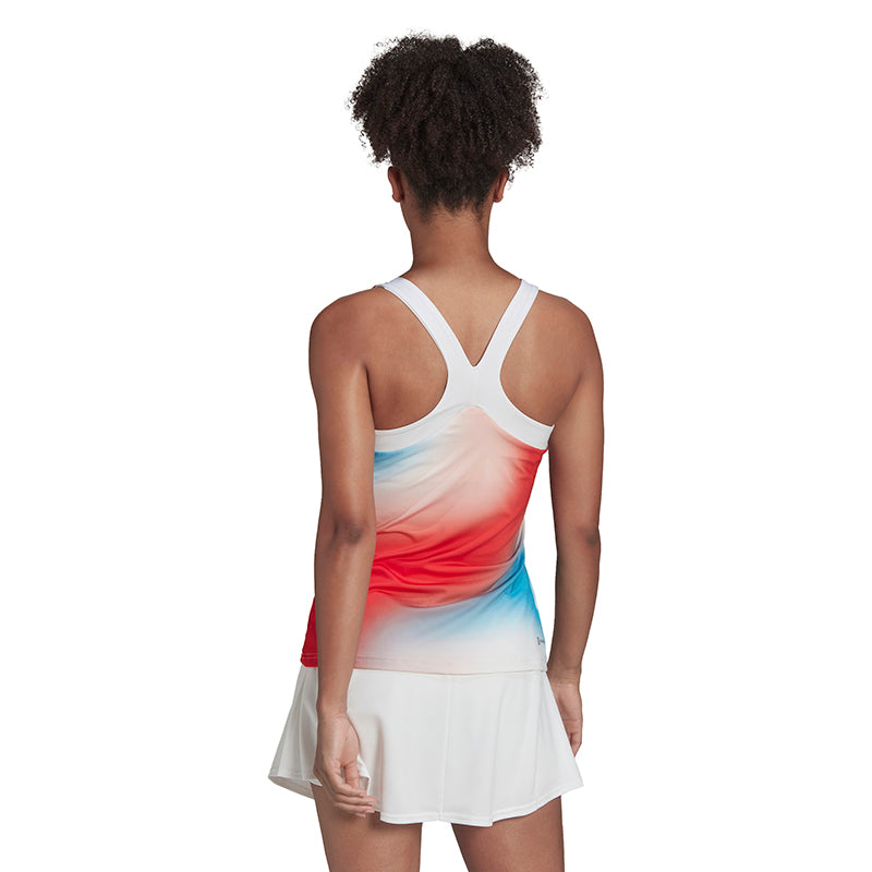 Adidas Melbourne Y-Tank (W) (White/Red)