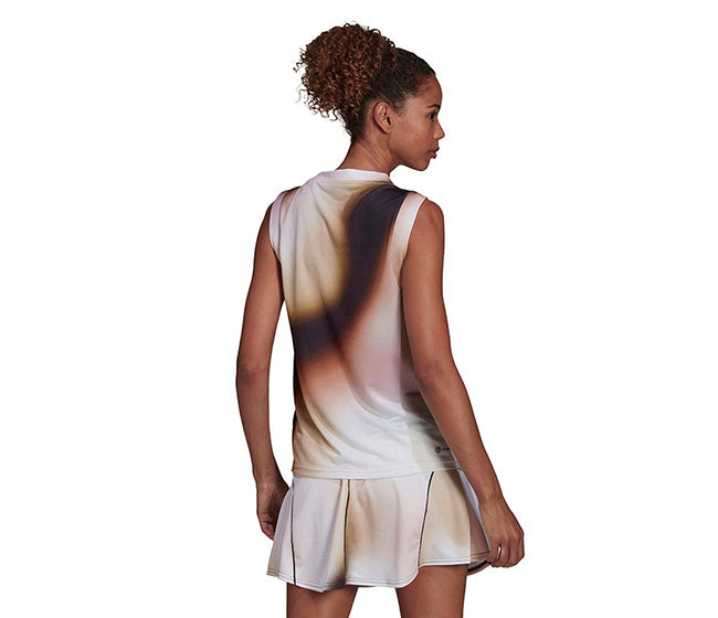 Adidas Melbourne Match Tank (W) (White/Black)