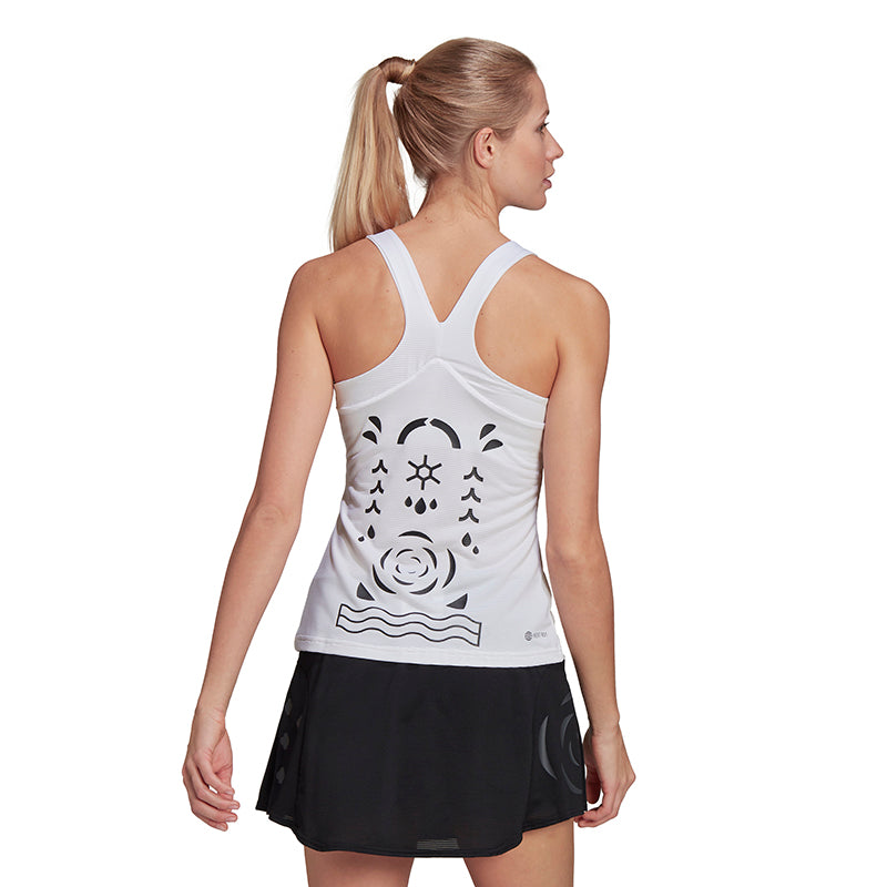 Adidas Paris Y-Tank (W) (White)