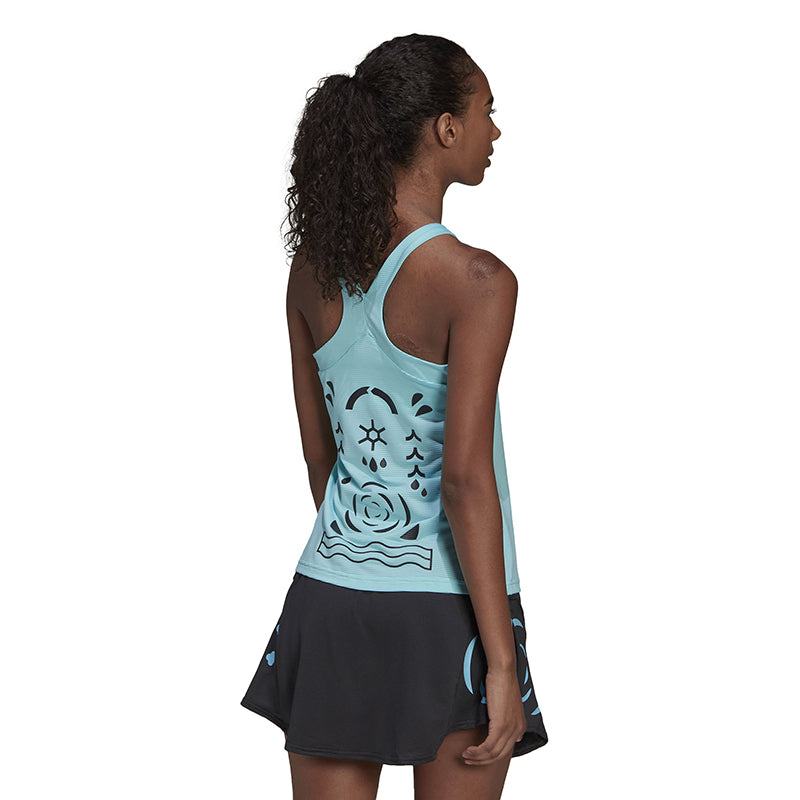 Adidas Paris Y-Tank (W) (Aqua)