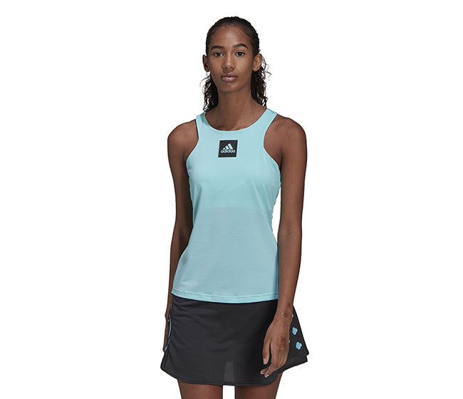 Adidas Paris Y-Tank (W) (Aqua)