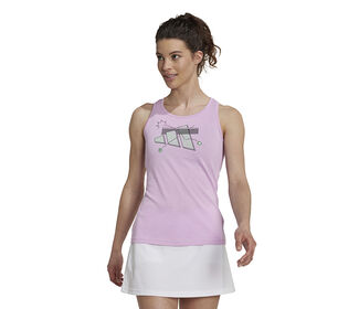 Adidas Category Graphic Tank (W) (Purple)