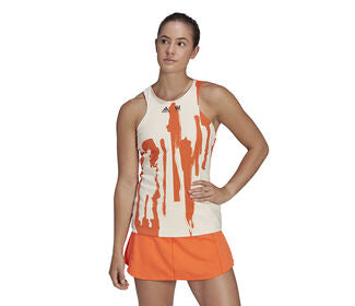Adidas New York Y-Tank (W) (Peach/Orange)