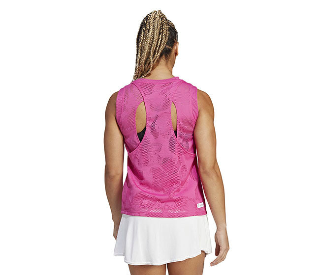 Adidas Melbourne Match Tank (W) (Lucid Fuchsia)