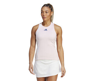 Adidas Premium Clubhouse Tank (W) (Clear Pink)