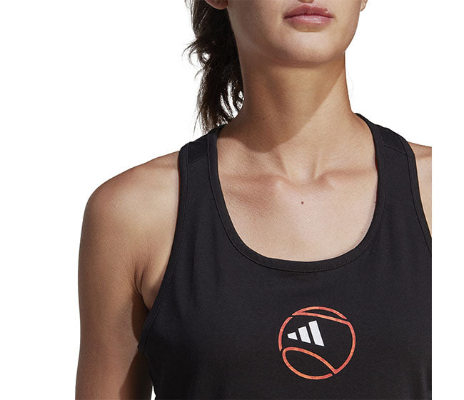 Adidas Category Graphic Tank (W) (Black)
