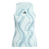Adidas Club Graphic Tank (W) (Aqua)