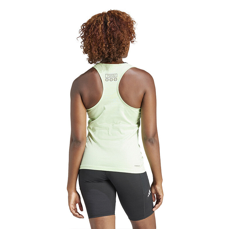 Adidas Tennis Category Graphic Tank (W) (Green Spark)