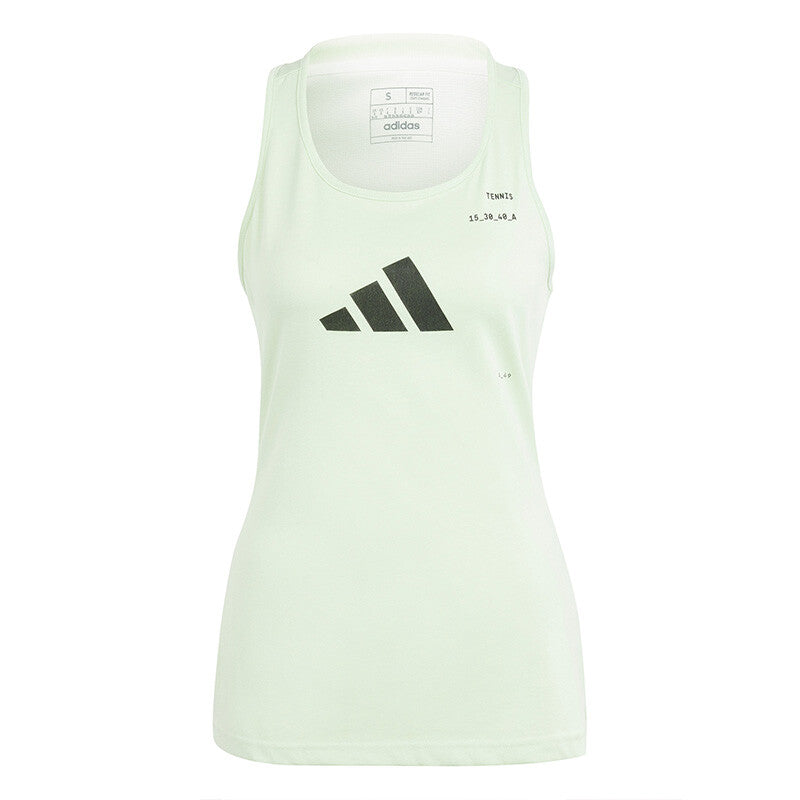 Adidas Tennis Category Graphic Tank (W) (Green Spark)