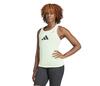 Adidas Tennis Category Graphic Tank (W) (Green Spark)